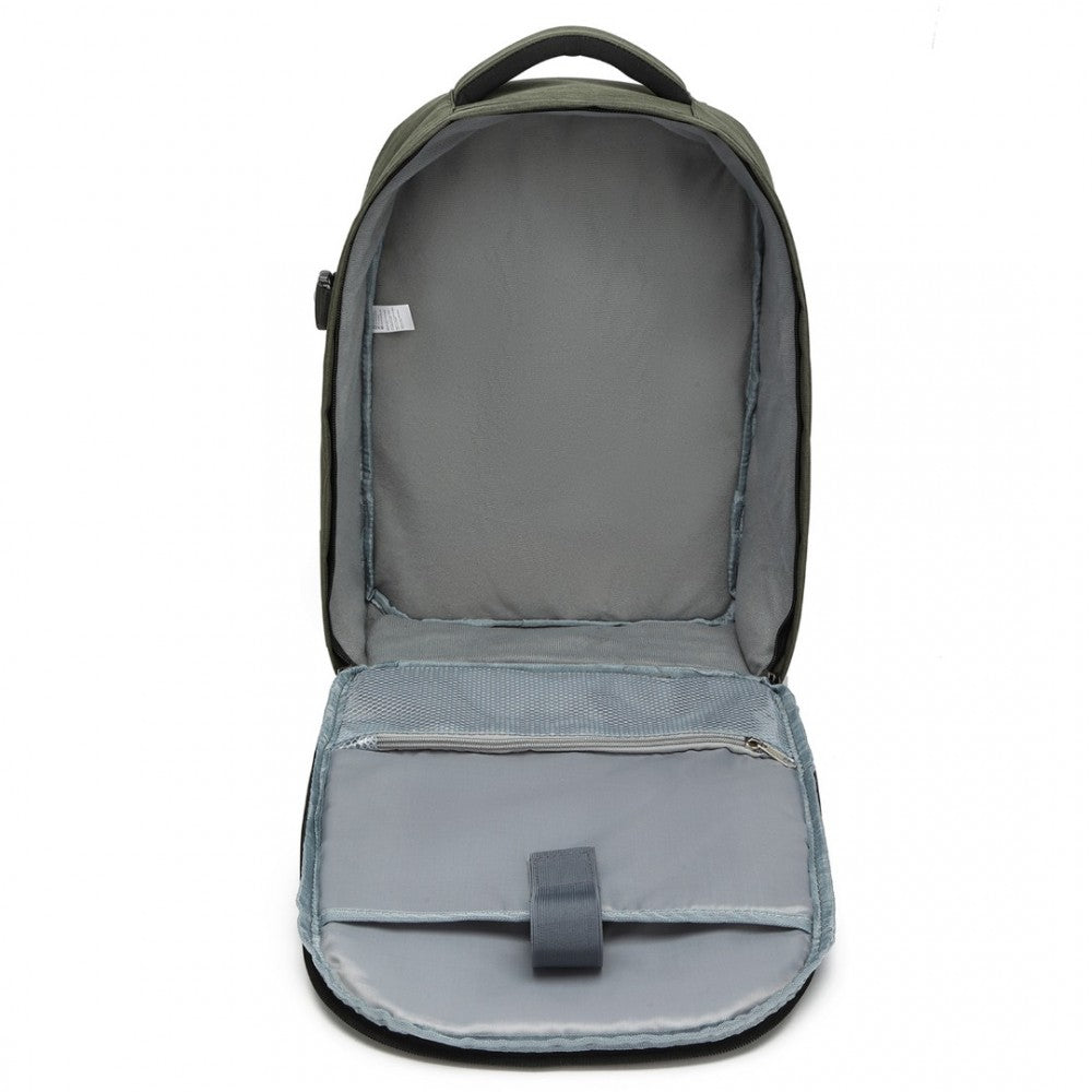 E6928 - KONO WATER RESISTANT SHOCKPROOF DSLR CAMERA BACKPACK - GREEN - The Baggage Shop