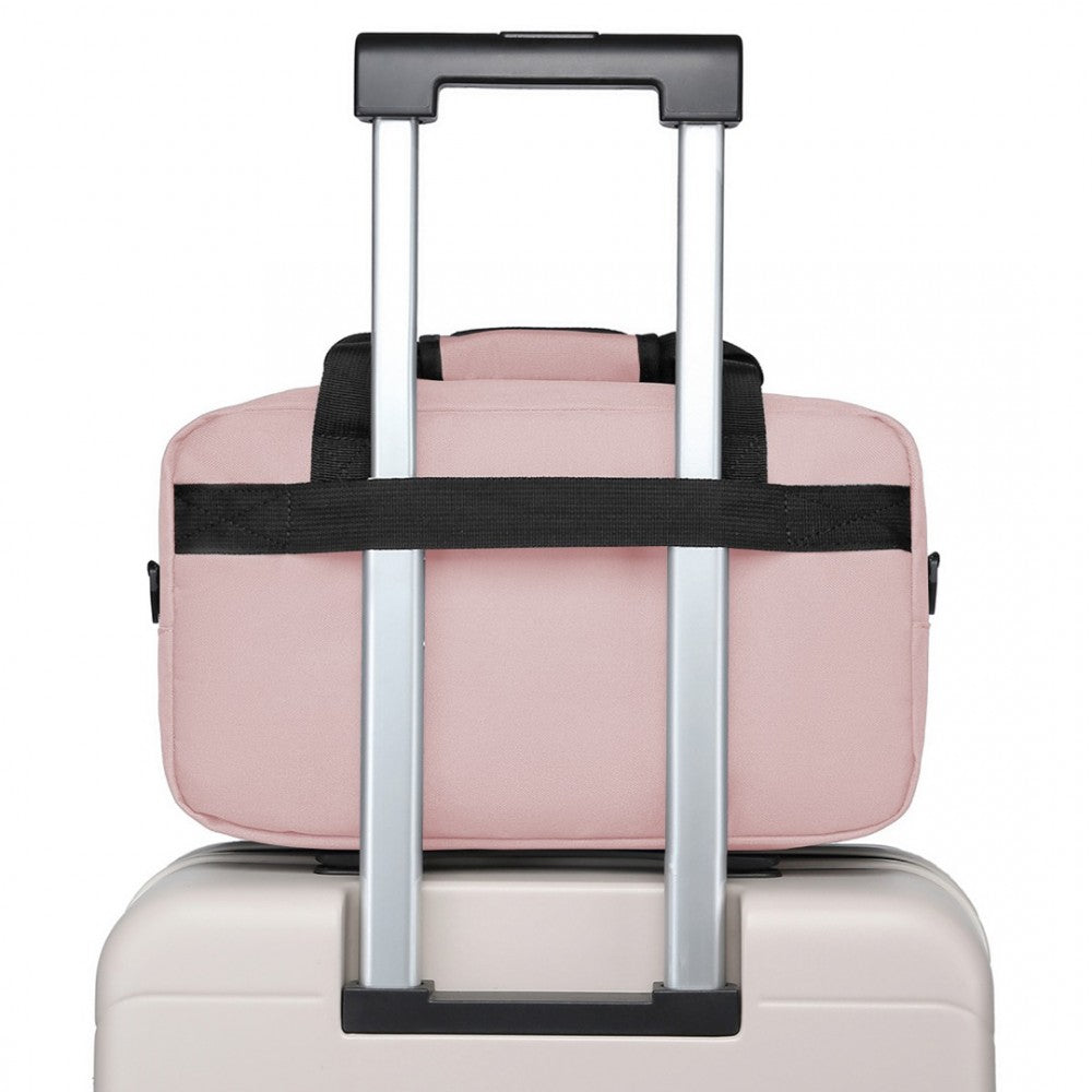 E1960S - KONO LIGHTWEIGHT MULTI PURPOSE UNISEX SPORTS TRAVEL DUFFEL BAG - PINK - The Baggage Shop