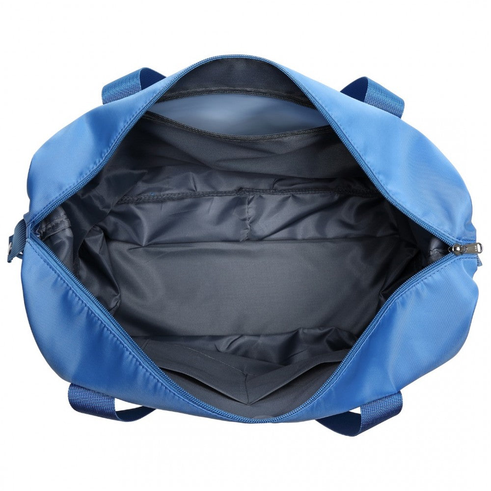 EA2212 - KONO TWO PIECES EXPANDABLE DURABLE WATERPROOF TRAVEL DUFFEL BAG SET - NAVY - The Baggage Shop