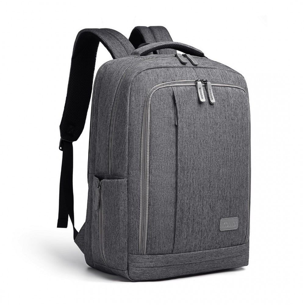 EM2111 - KONO MULTI-COMPARTMENT BACKPACK WITH USB PORT - GREY