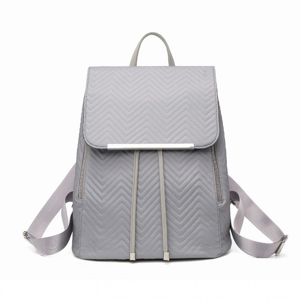 LH2358 - MISS LULU LIGHTWEIGHT AND ELEGANT DAILY BACKPACK - GREY