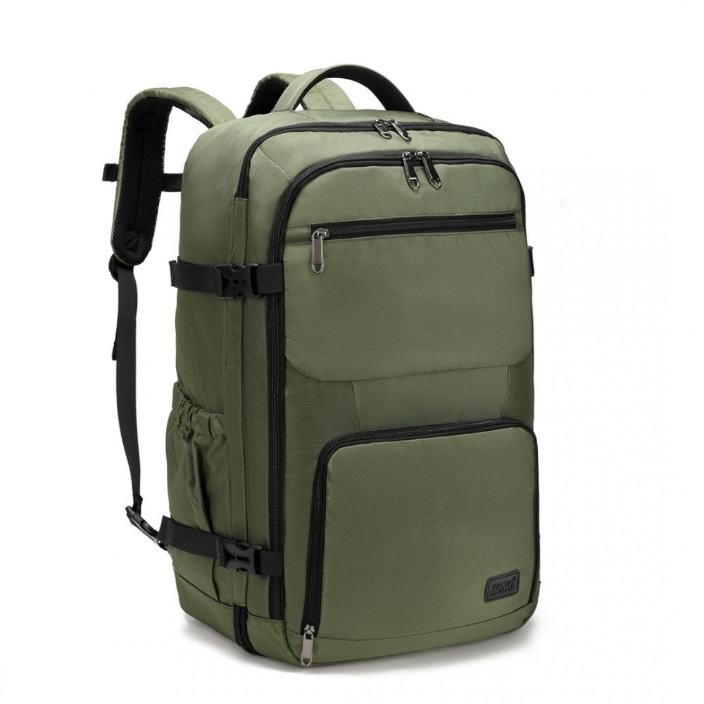 EM2207 - KONO MULTIFUNCTIONAL PORTABLE TRAVEL BACKPACK CABIN LUGGAGE BAG - GREEN