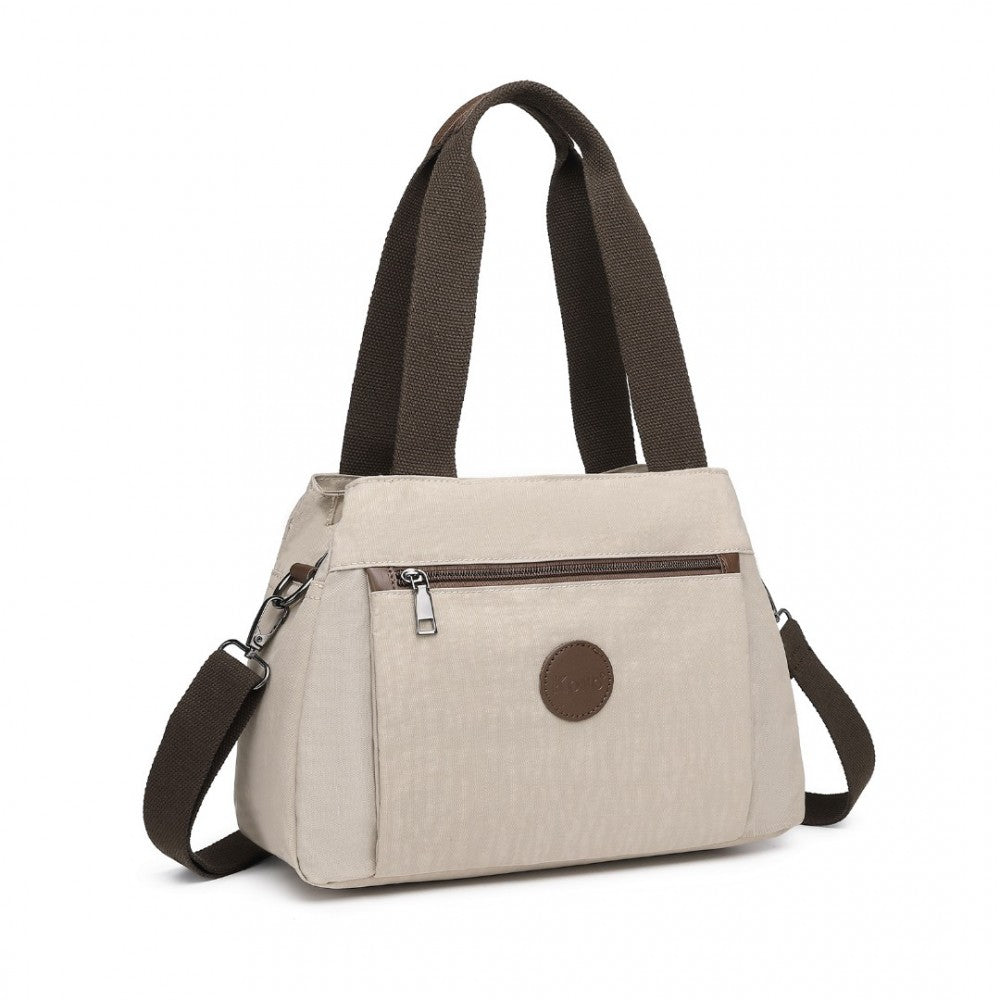 EH2239 - KONO WATERPROOF MULTI-FUNCTIONAL HANDBAG CROSS BODY BAG - KHAKI