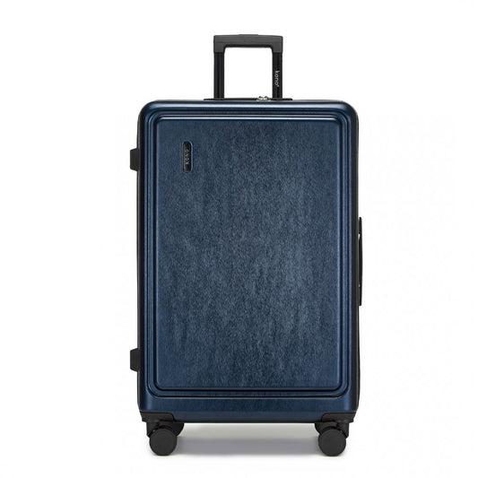 KSK2493 - KONO DURABLE 28 INCH ABS+PC HARDSHELL SUITCASE WITH TSA LOCK LIGHTWEIGHT TRAVEL LUGGAGE WITH 360° SPINNER WHEELS - NAVY - The Baggage Shop