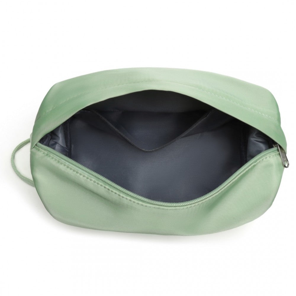 EA2212 - KONO TWO PIECES EXPANDABLE DURABLE WATERPROOF TRAVEL DUFFEL BAG SET - GREEN - The Baggage Shop