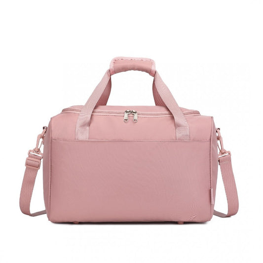 EA2321 - KONO SPACIOUS TRAVEL STORAGE BAG HANDBAG - NUDE - The Baggage Shop